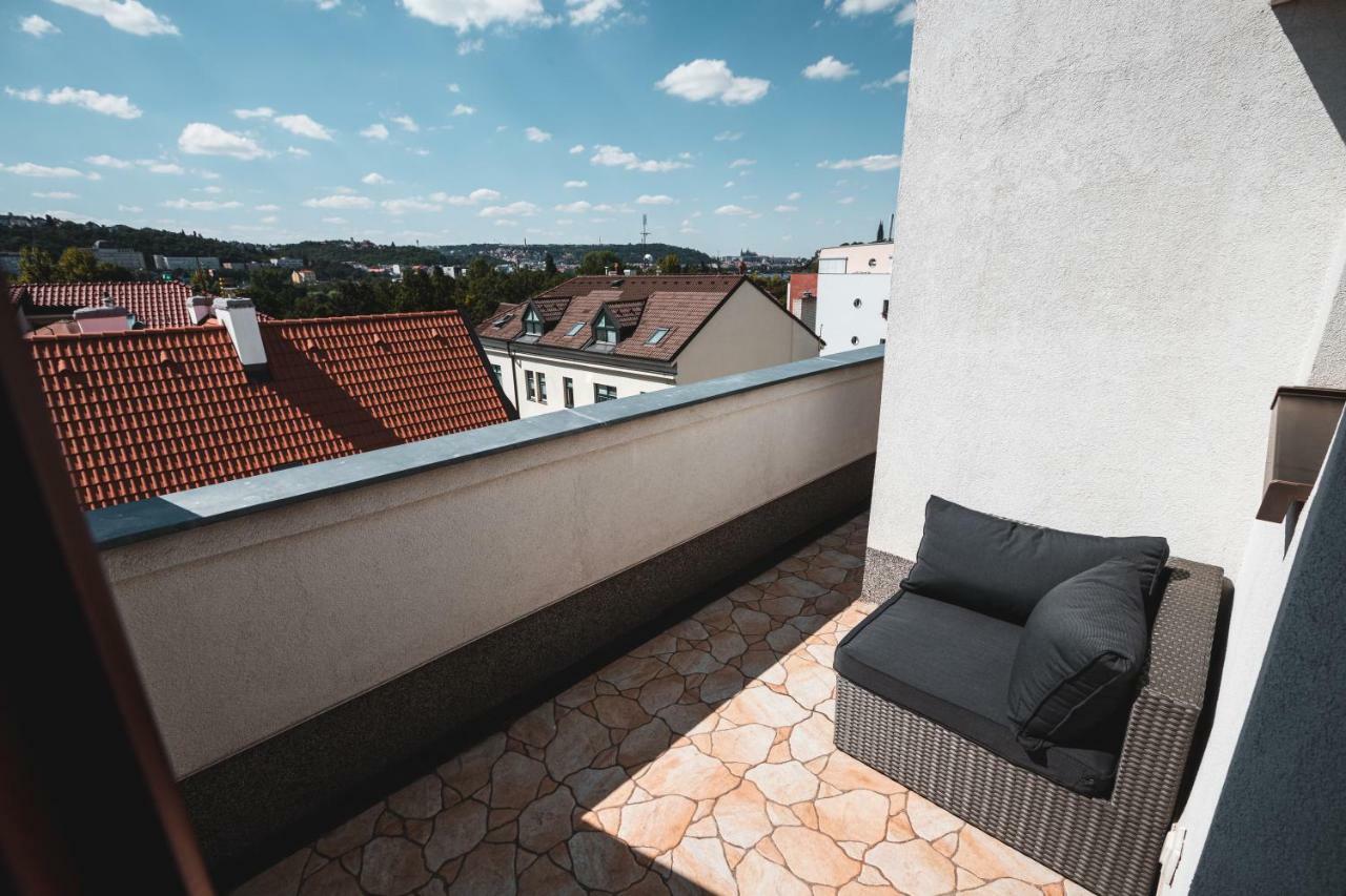 דירות Point Flat, Beautiful View From Terrace To Prague Castle מראה חיצוני תמונה